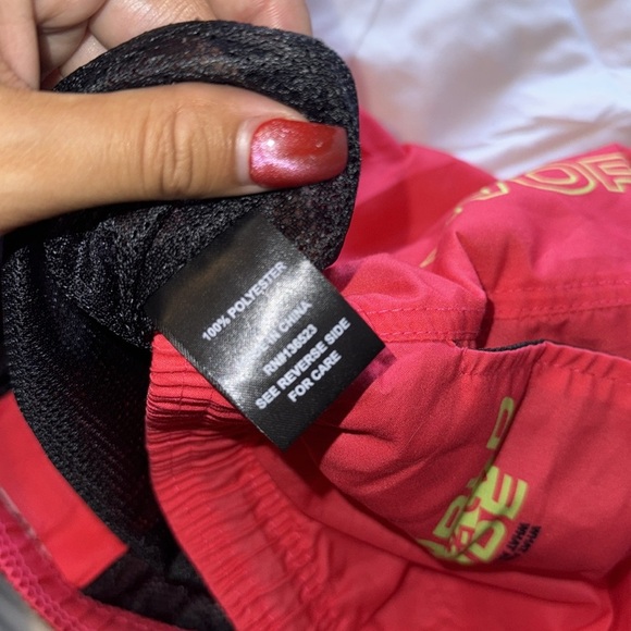 Wise Red Graphic Swim Shorts - Picture 4 of 7